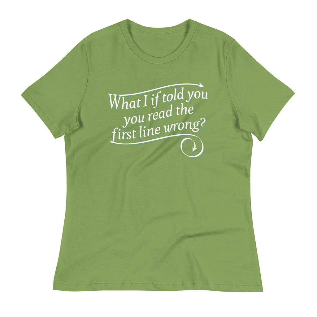 What I If Told You Women's Signature Tee
