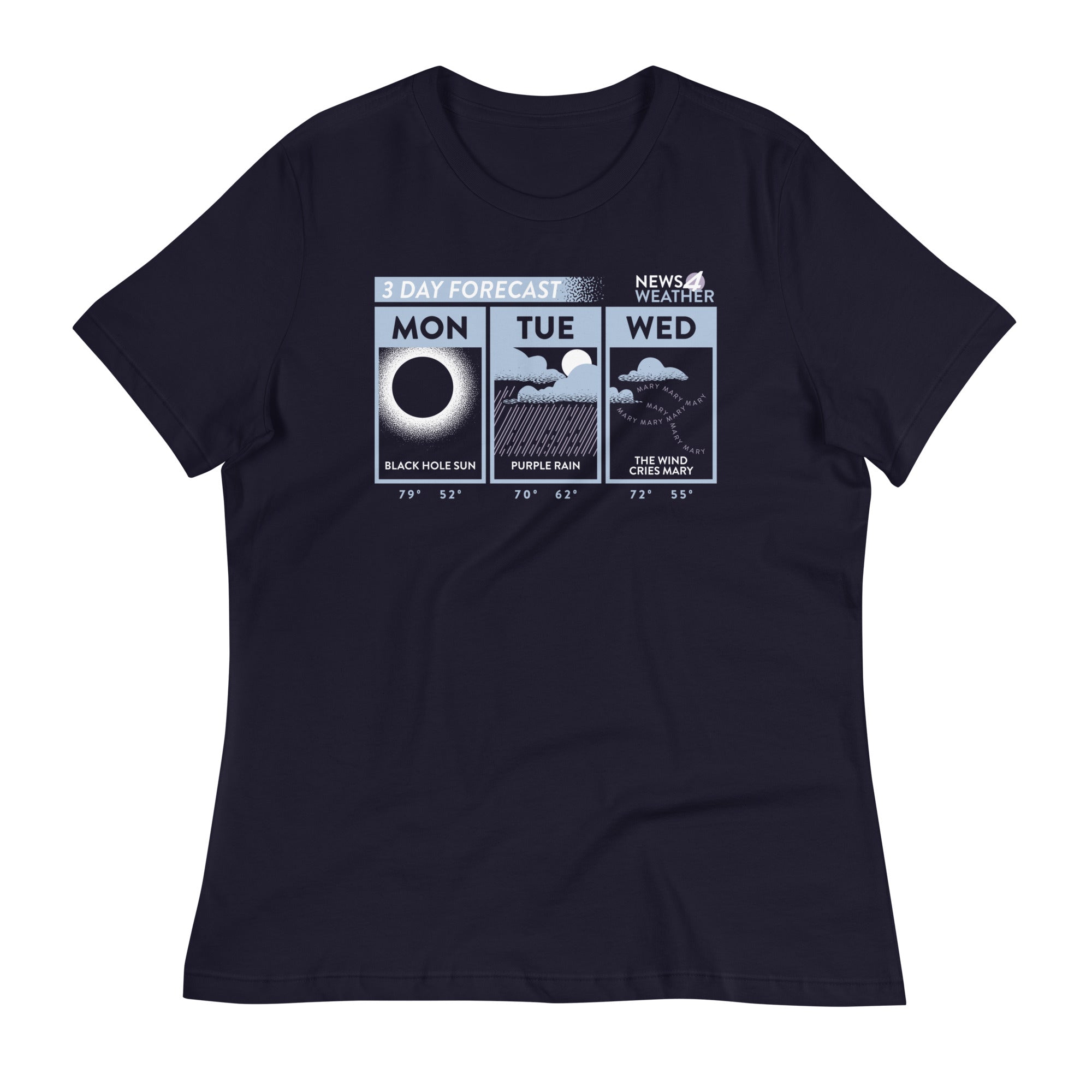 3 Day Forecast Women's Signature Tee