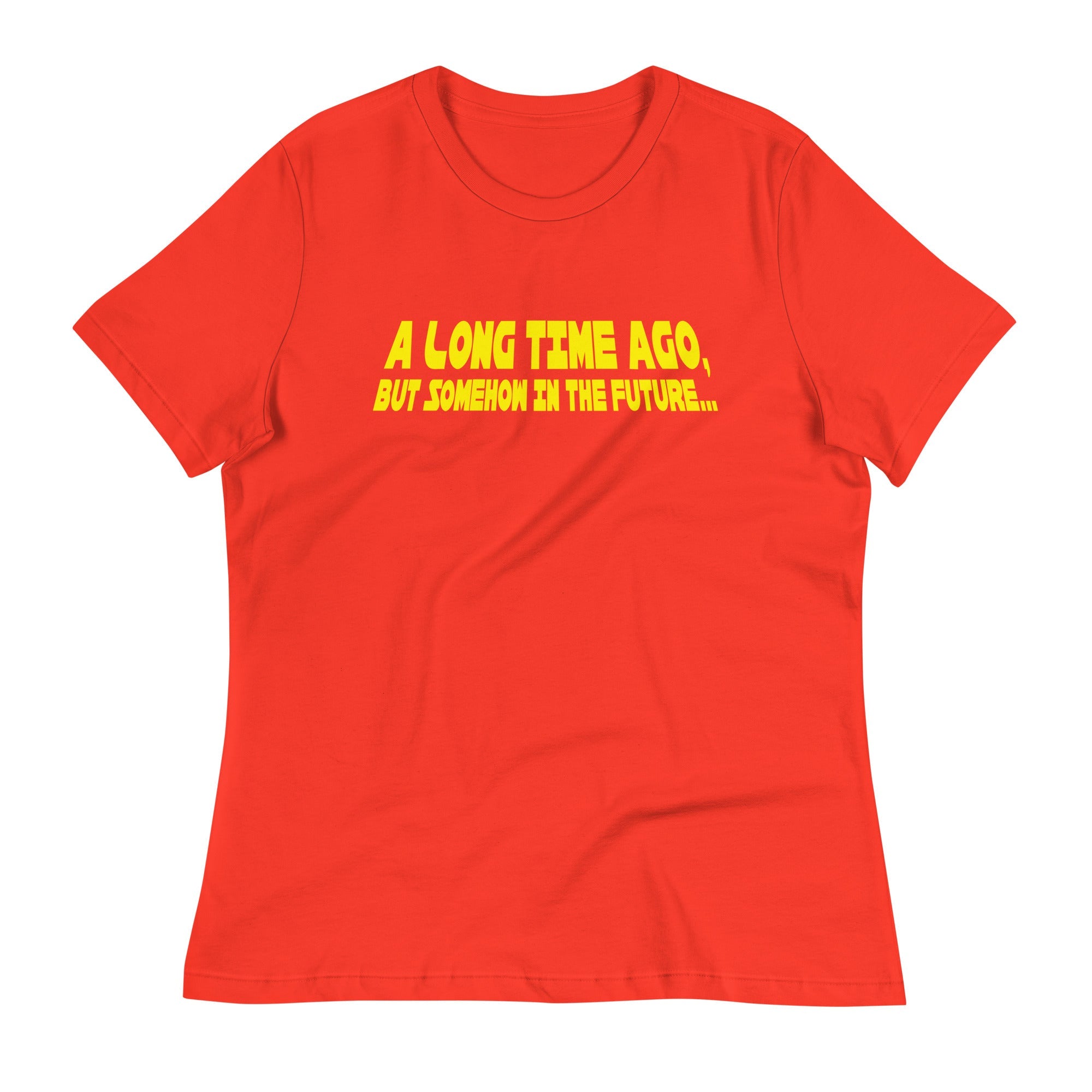 A Long Time Ago, But Somehow In The Future Women's Signature Tee