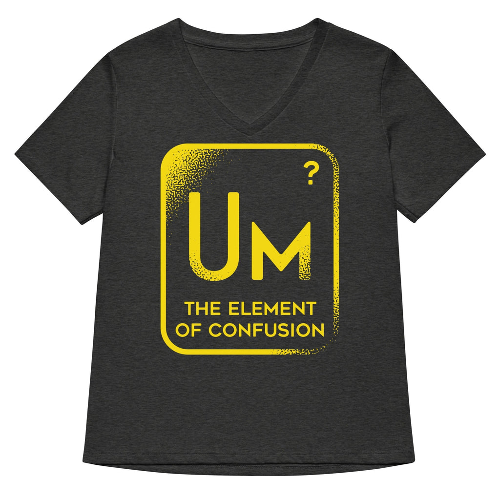The Element Of Confusion Women's V-Neck Tee