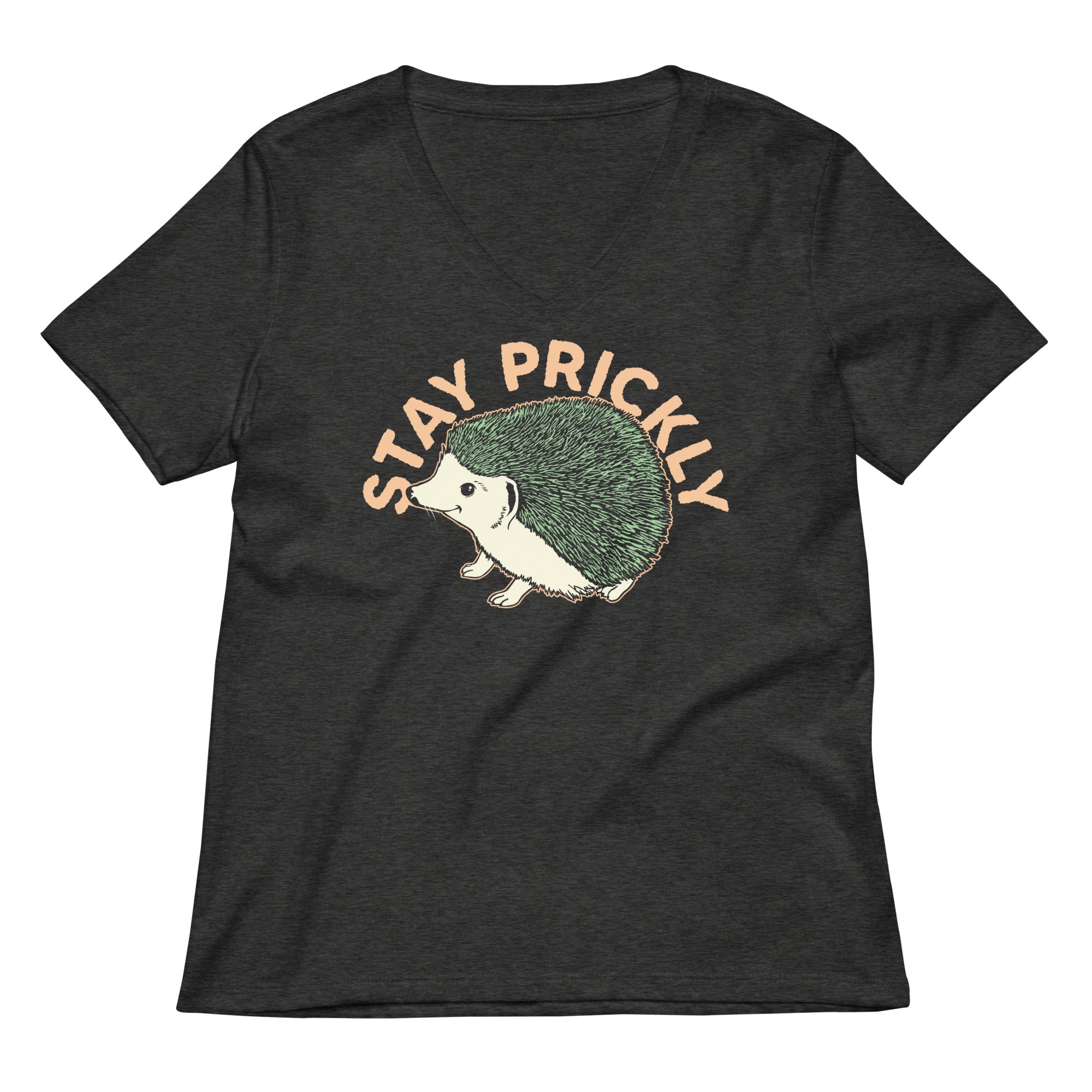 Stay Prickly Women's V-Neck Tee