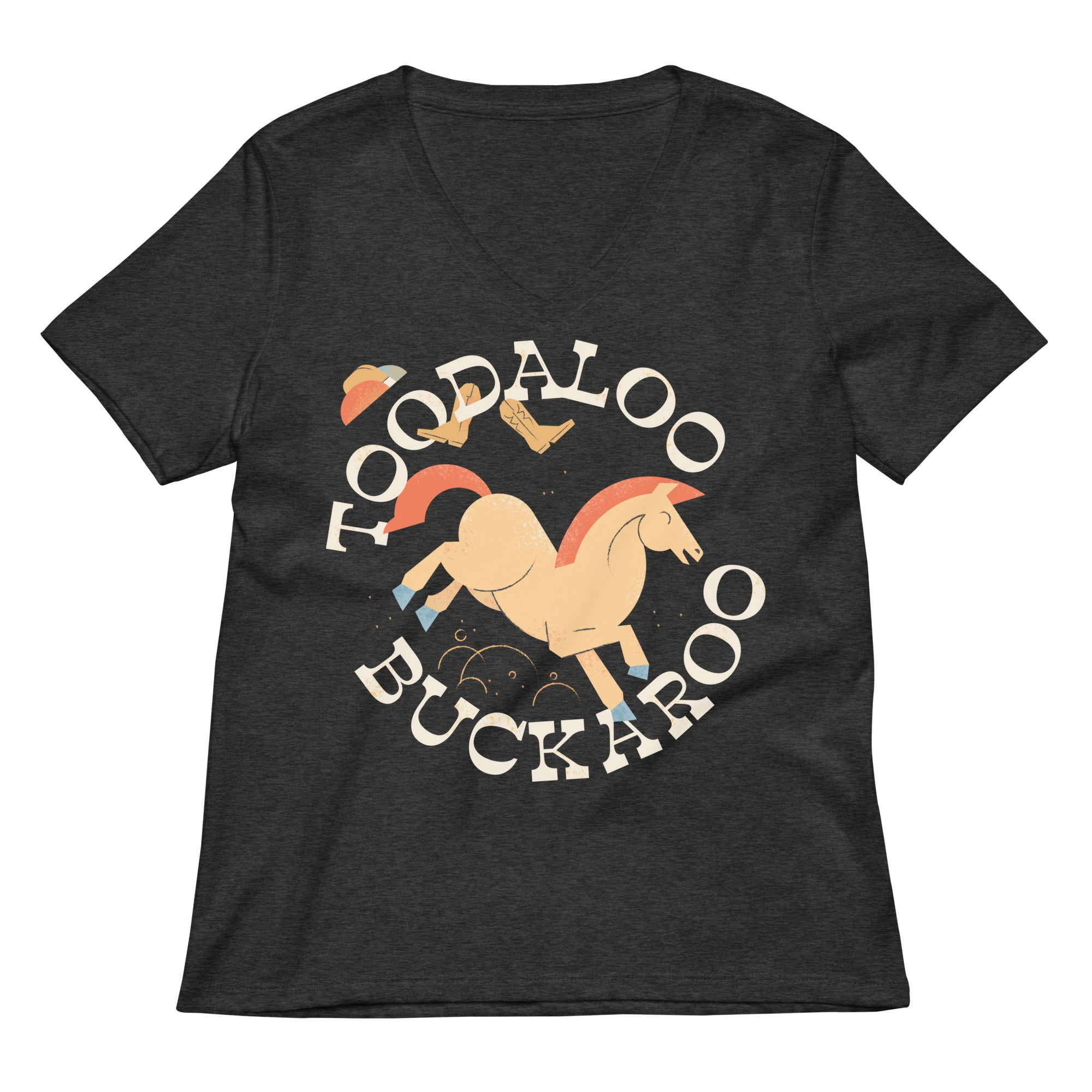 Toodaloo Buckaroo Women's V-Neck Tee
