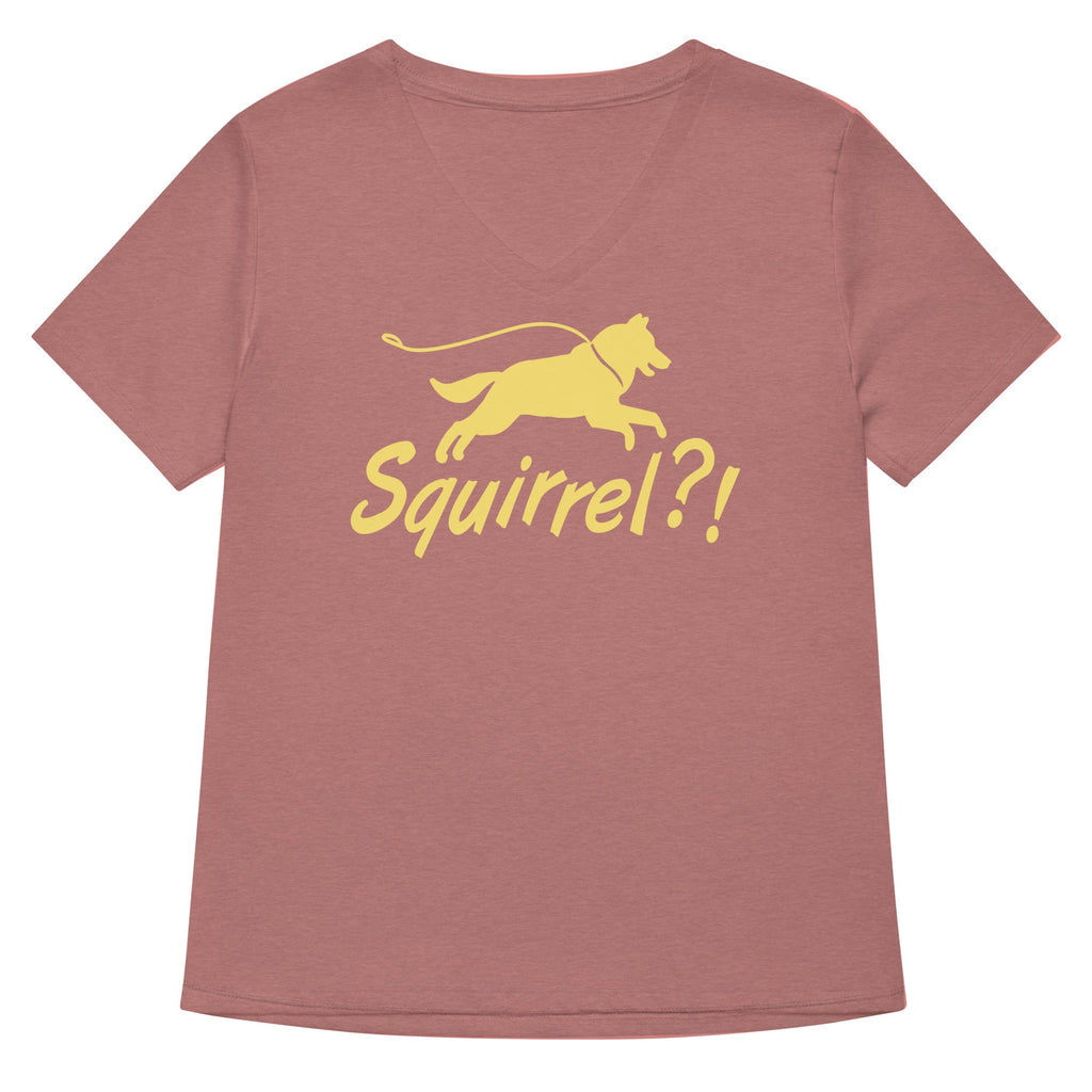 Squirrel?! Women's V-Neck Tee