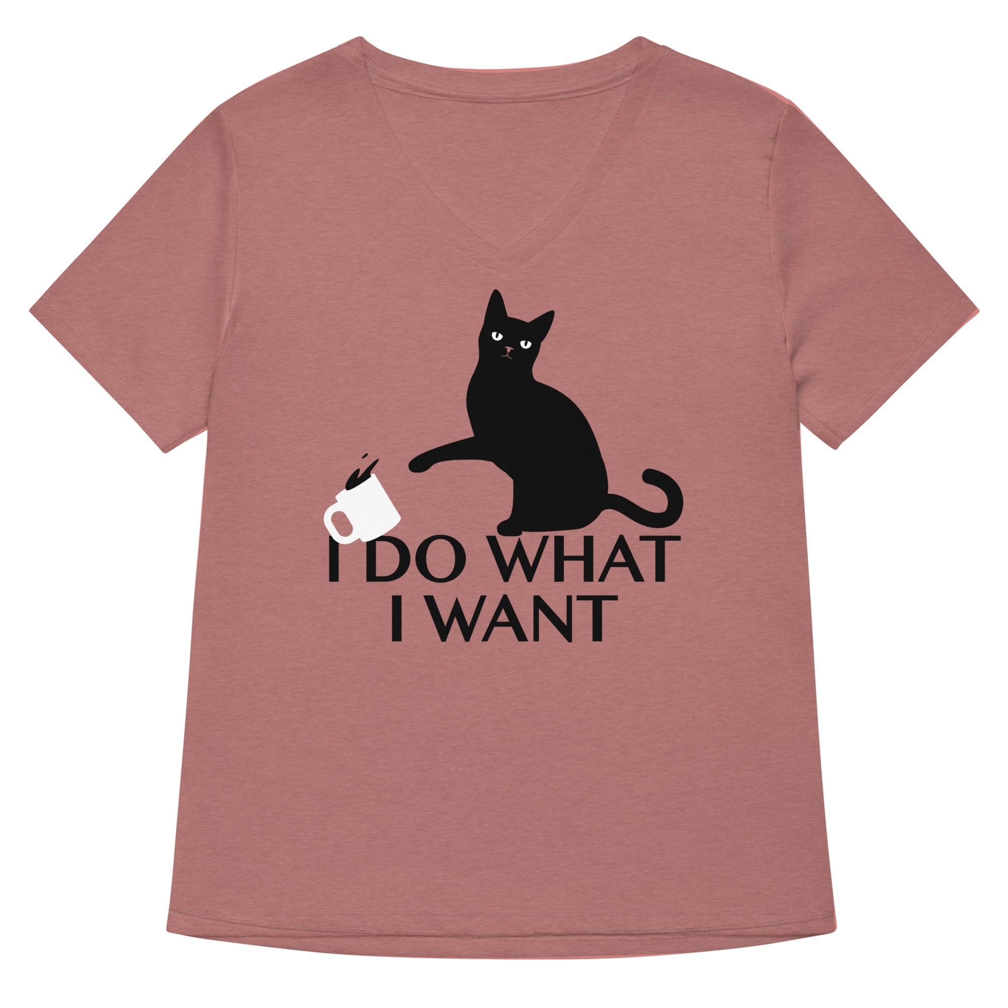 I Do What I Want Women's V-Neck Tee
