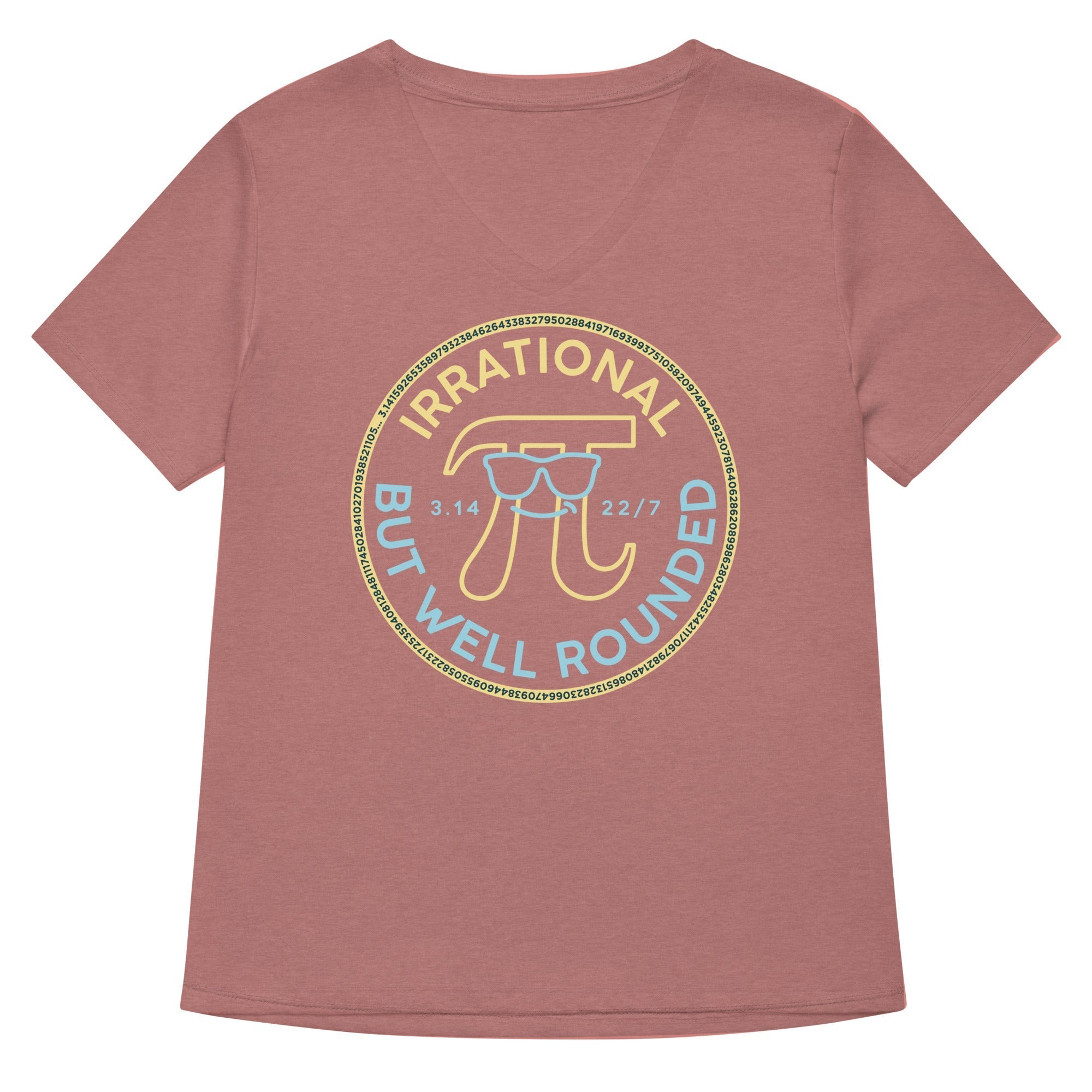 Irrational But Well Rounded Women's V-Neck Tee