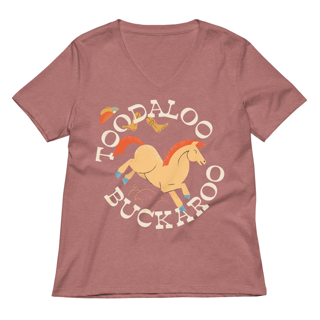 Toodaloo Buckaroo Women's V-Neck Tee