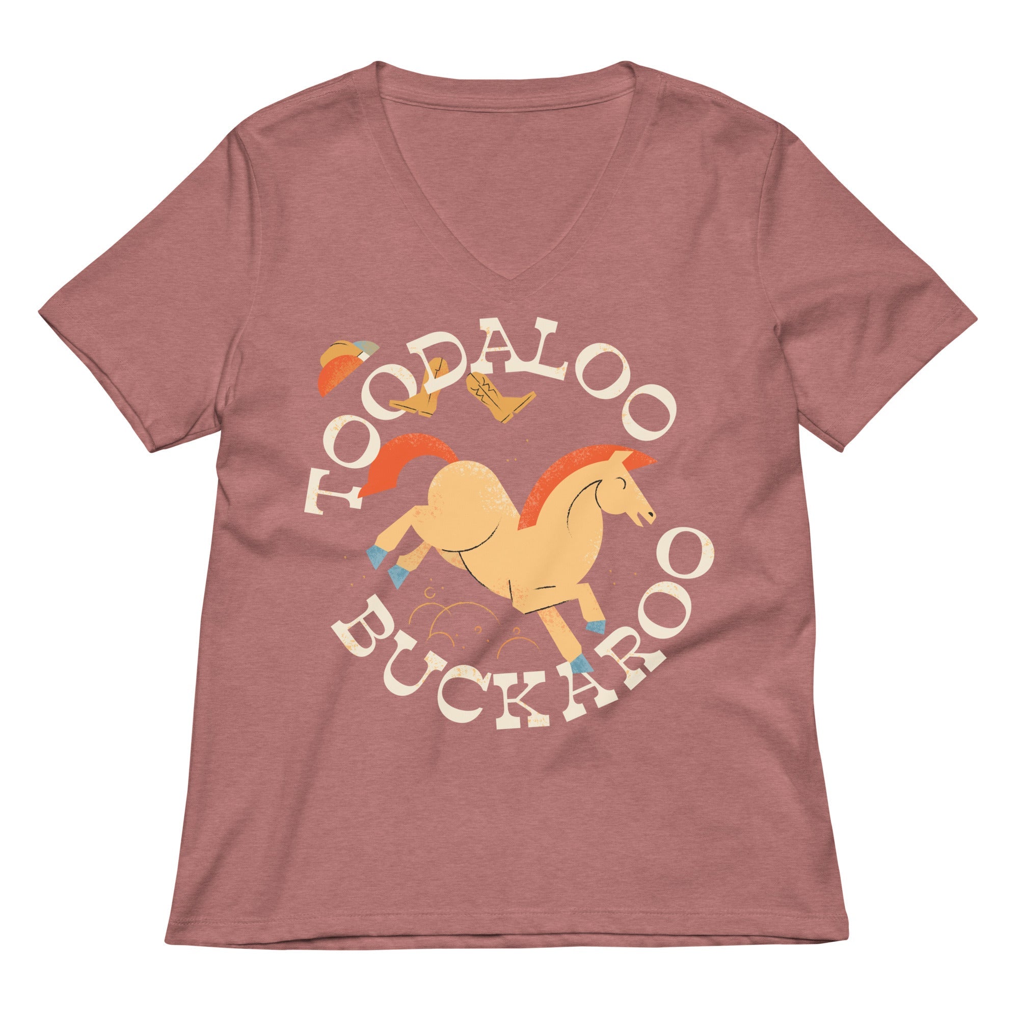 Toodaloo Buckaroo Women's V-Neck Tee