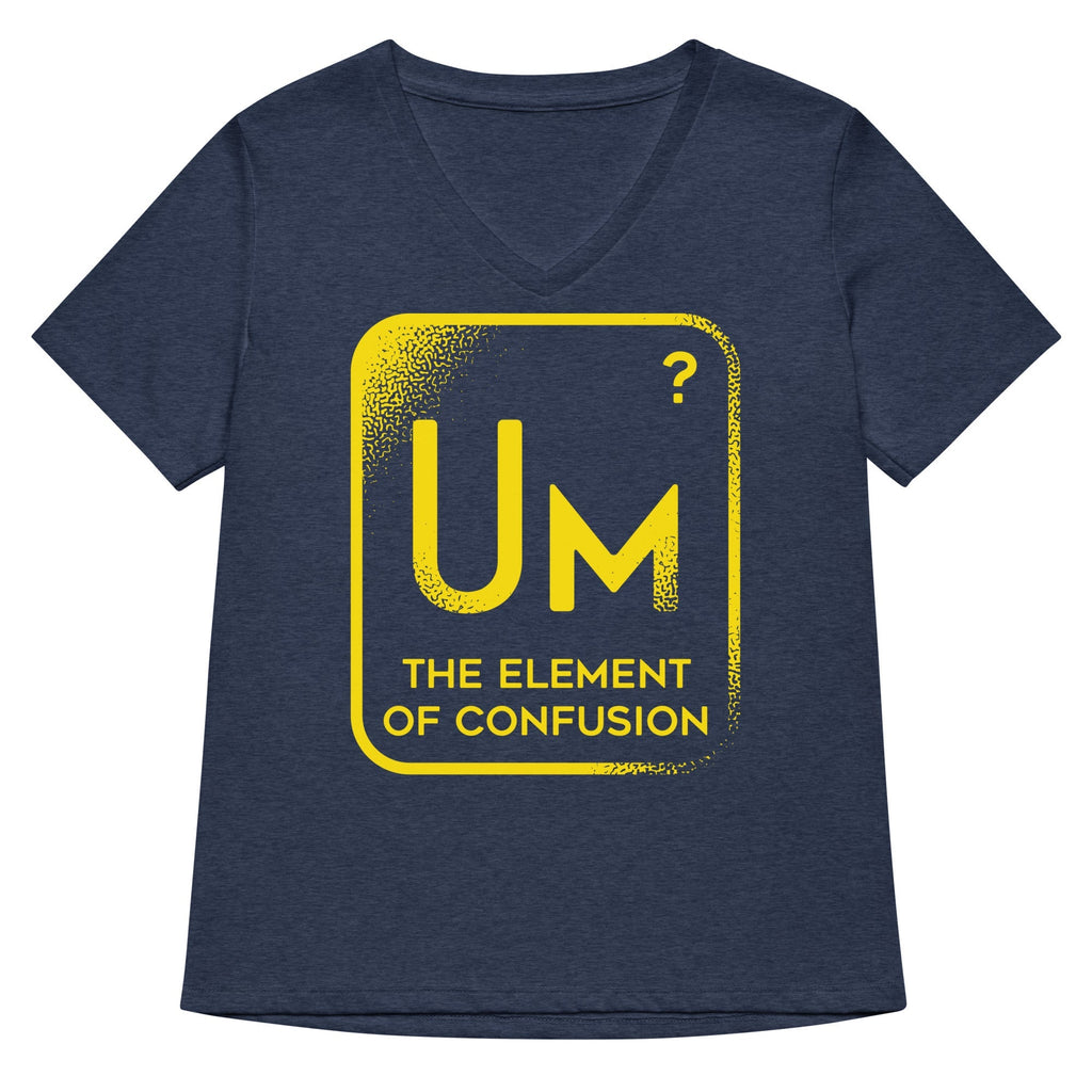 The Element Of Confusion Women's V-Neck Tee