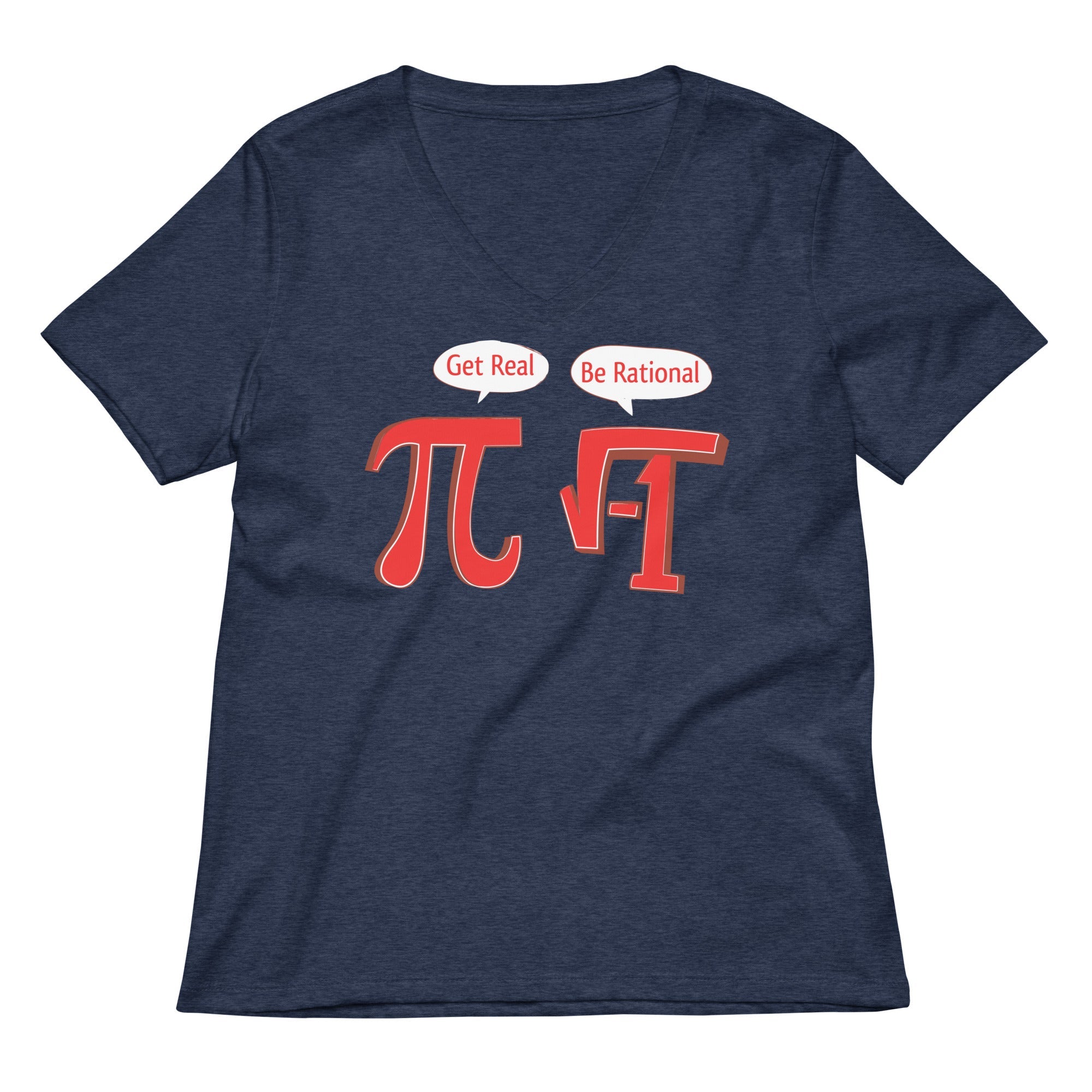 Pi Be Rational Women's V-Neck Tee