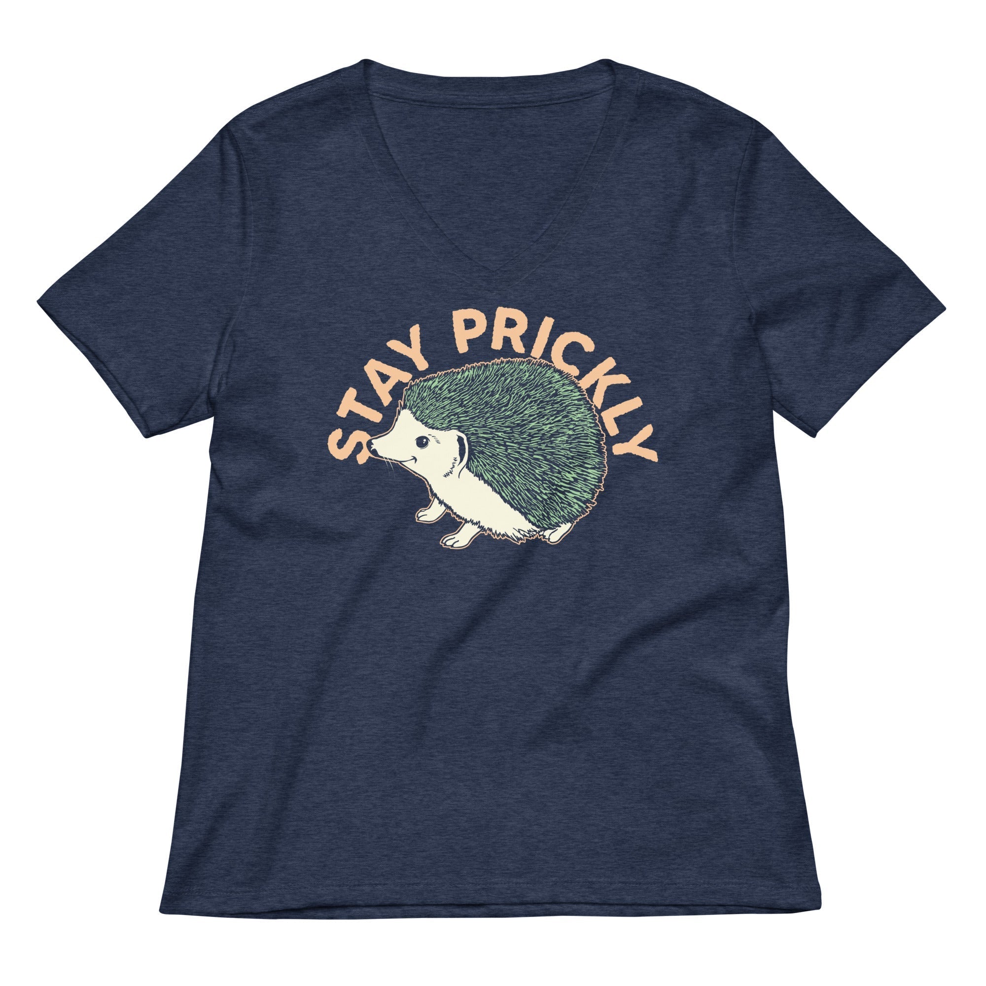 Stay Prickly Women's V-Neck Tee