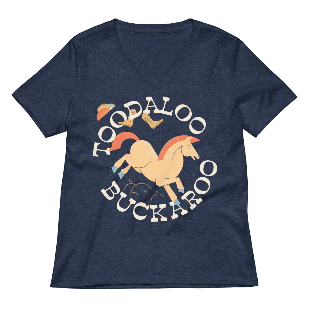 Toodaloo Buckaroo Women's V-Neck Tee