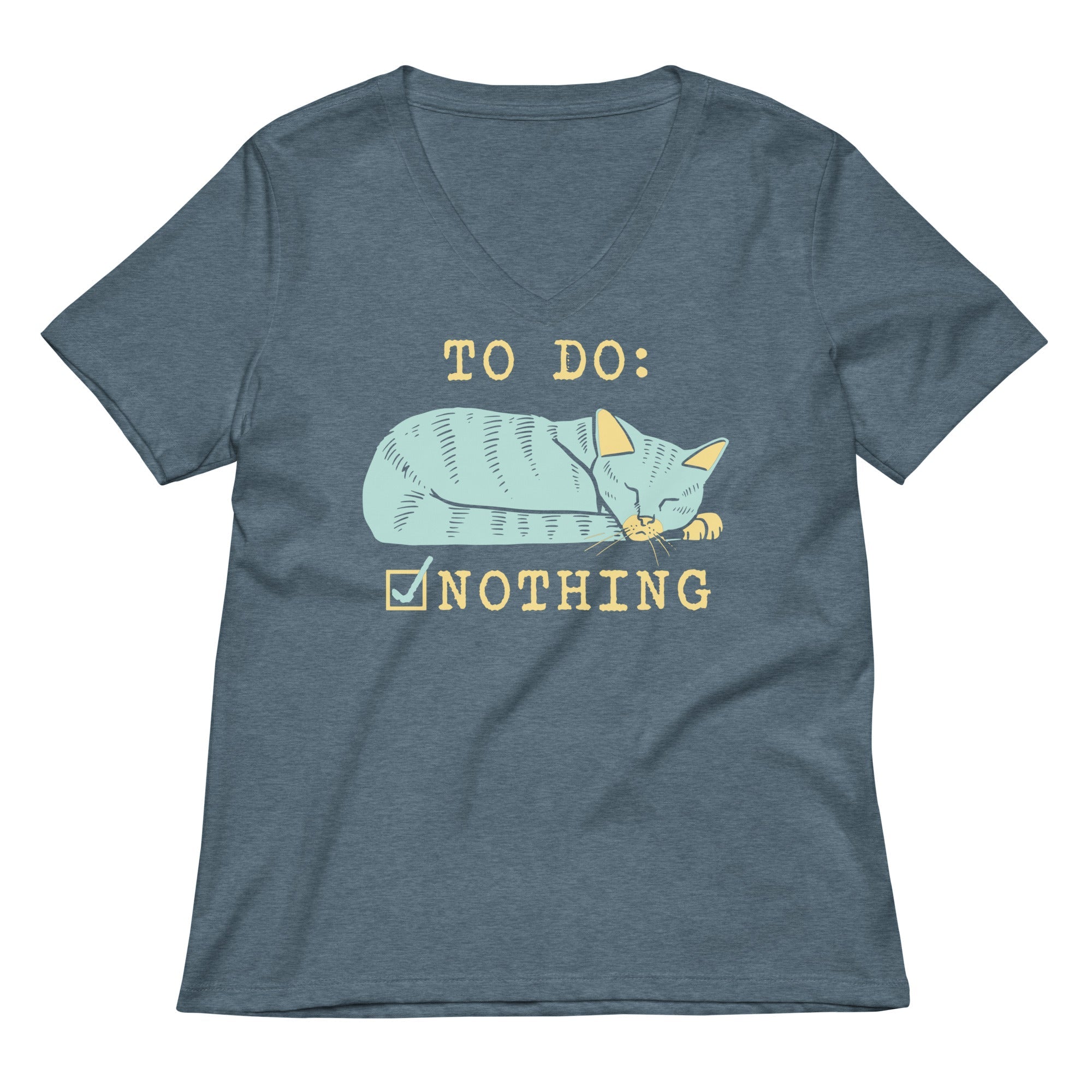 To Do: Nothing Women's V-Neck Tee