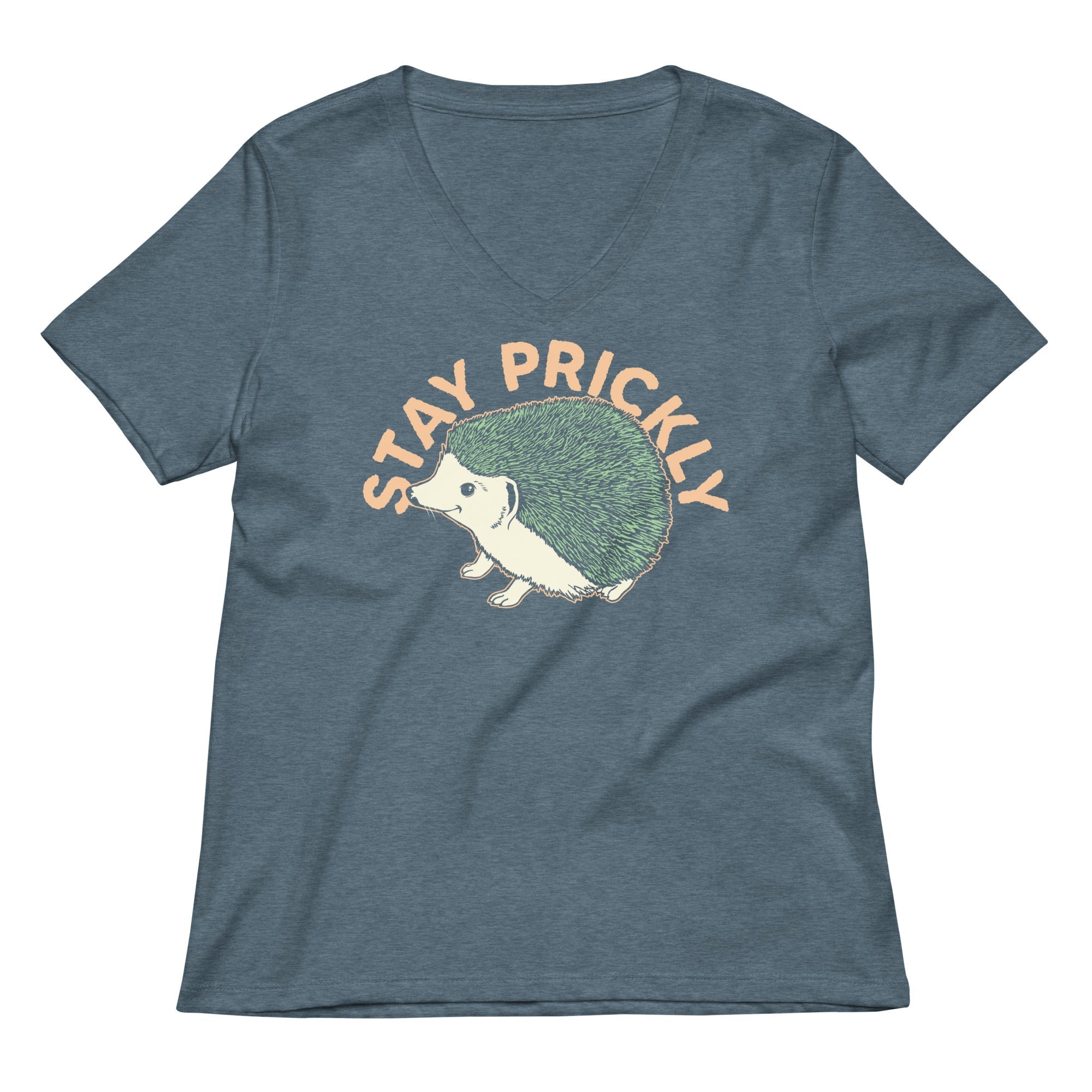 Stay Prickly Women's V-Neck Tee