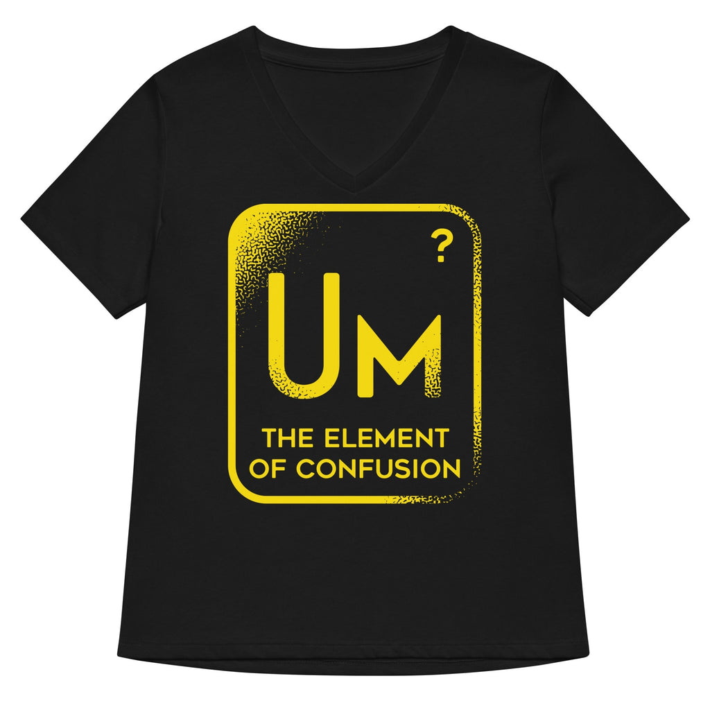 The Element Of Confusion Women's V-Neck Tee