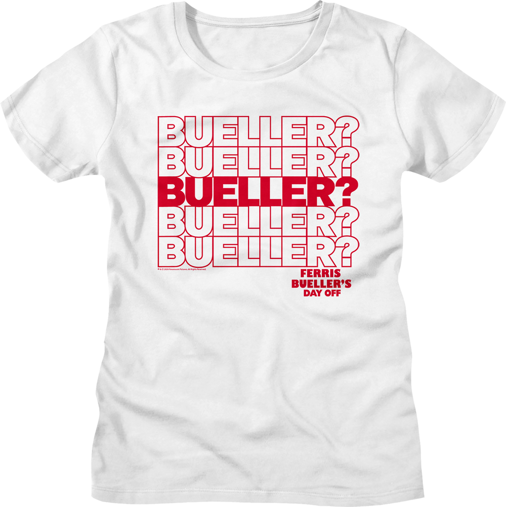 Womens Repeating Name Ferris Bueller's Day Off Shirt Hoodie, Sweatshirt | CiraTrend.com (Image 1)