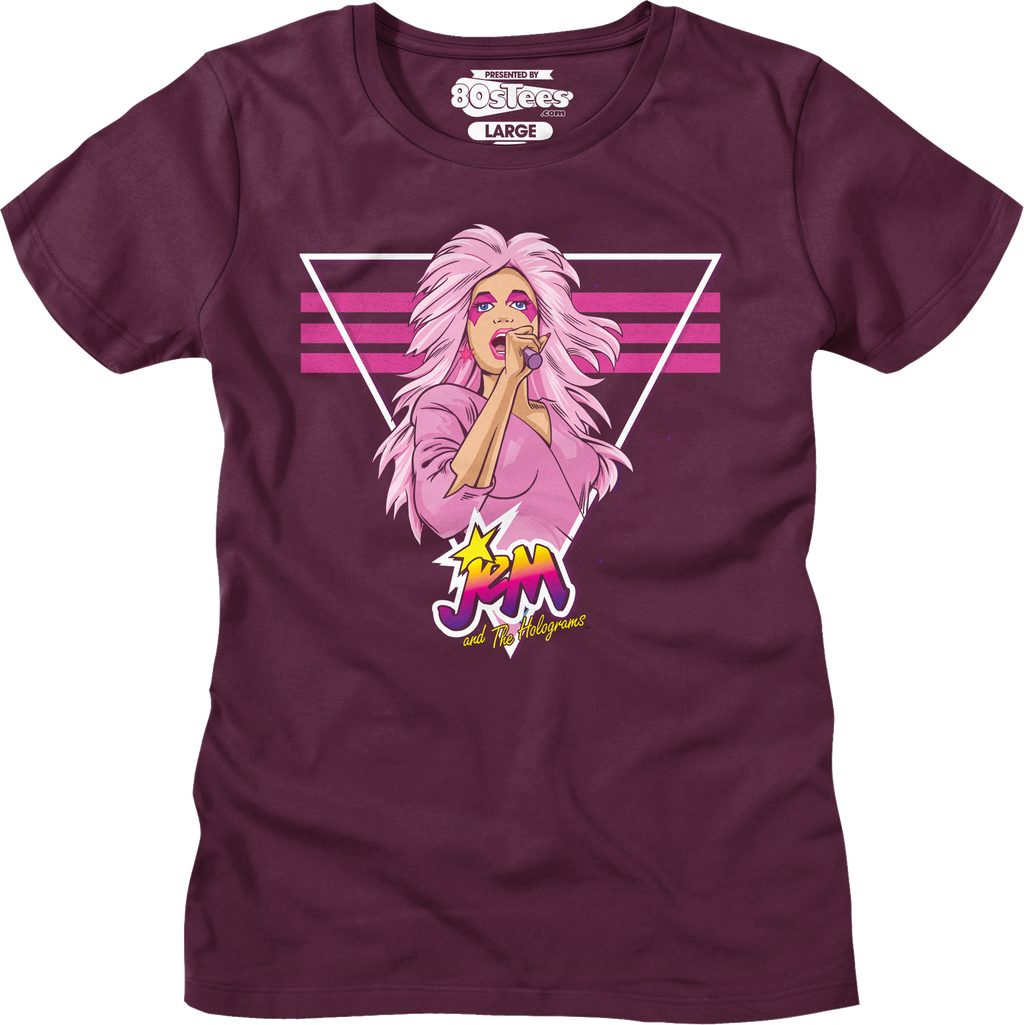 Womens Retro Singing Jem And The Holograms Shirt Hoodie, Sweatshirt | CiraTrend.com (Image 3)