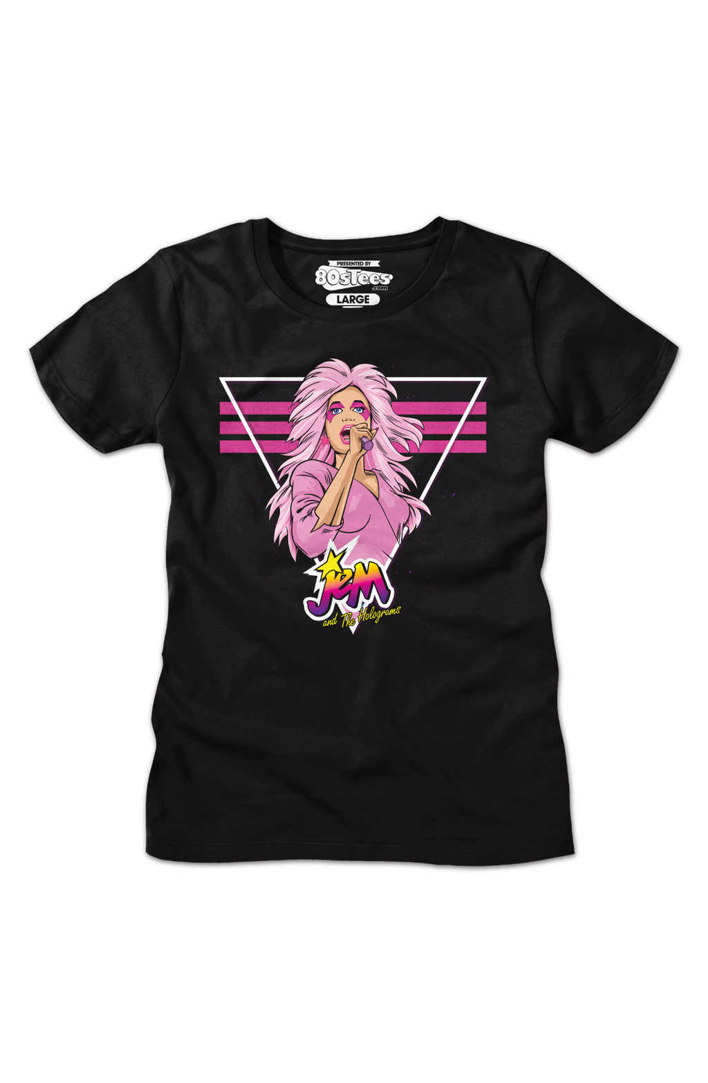 Womens Retro Singing Jem And The Holograms Shirt Hoodie, Sweatshirt | CiraTrend.com (Image 2)