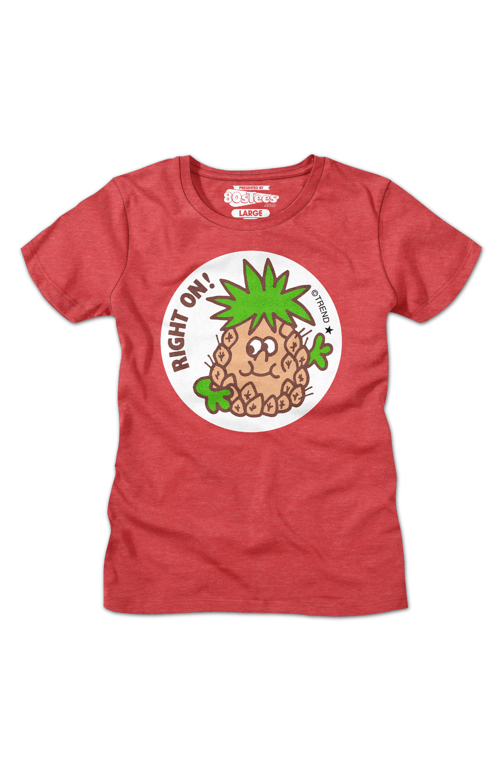 Womens Right On Pineapple Scratch N Sniff Shirt Hoodie, Sweatshirt | CiraTrend.com (Image 2)