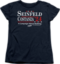 Womens Seinfeld & Costanza '24 Campaign Poster Seinfeld Shirt Hoodie, Sweatshirt | CiraTrend.com (Image 1)