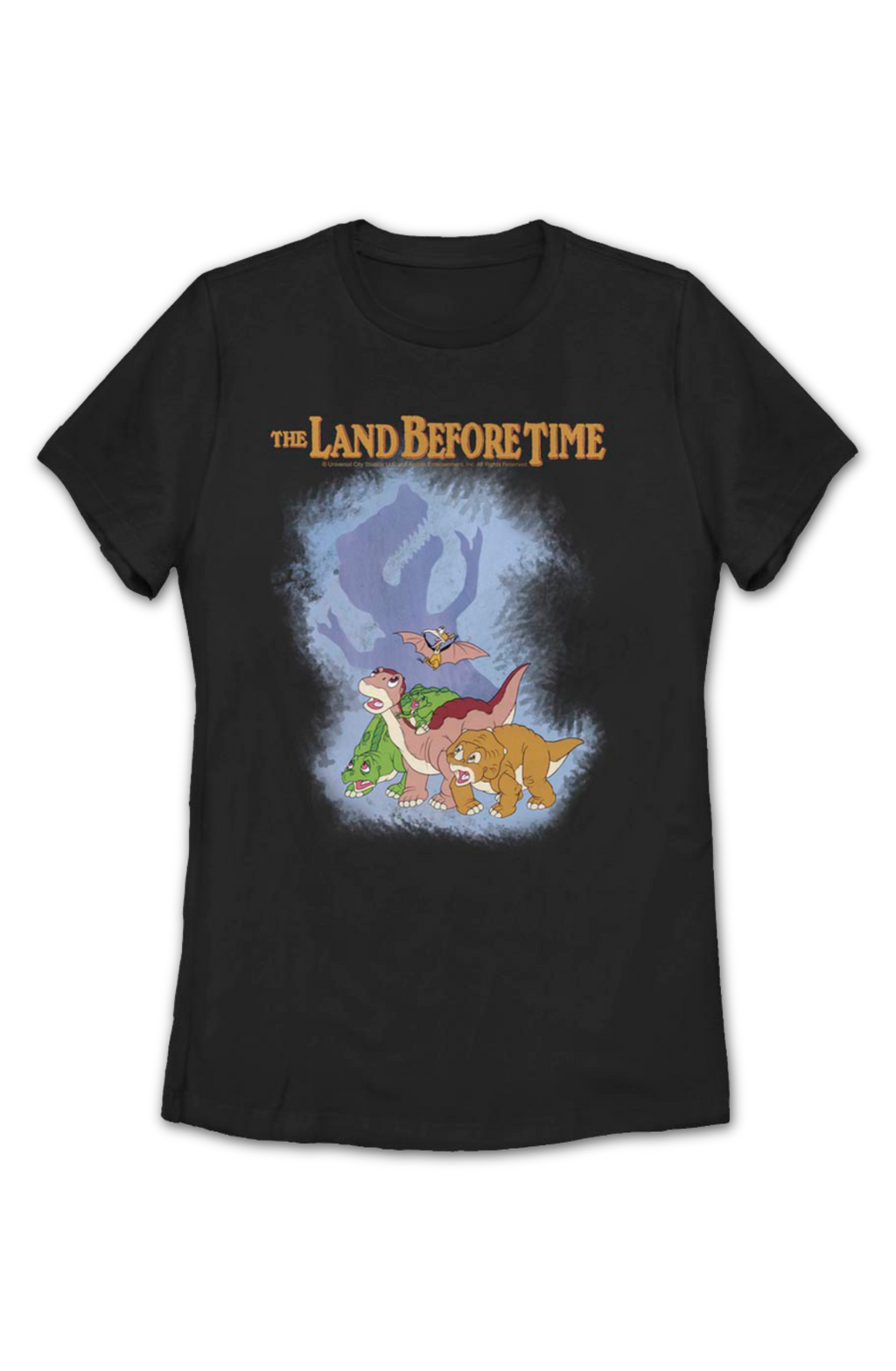 Womens Sharptooth Shadow Land Before Time Shirt Hoodie, Sweatshirt | CiraTrend.com (Image 2)
