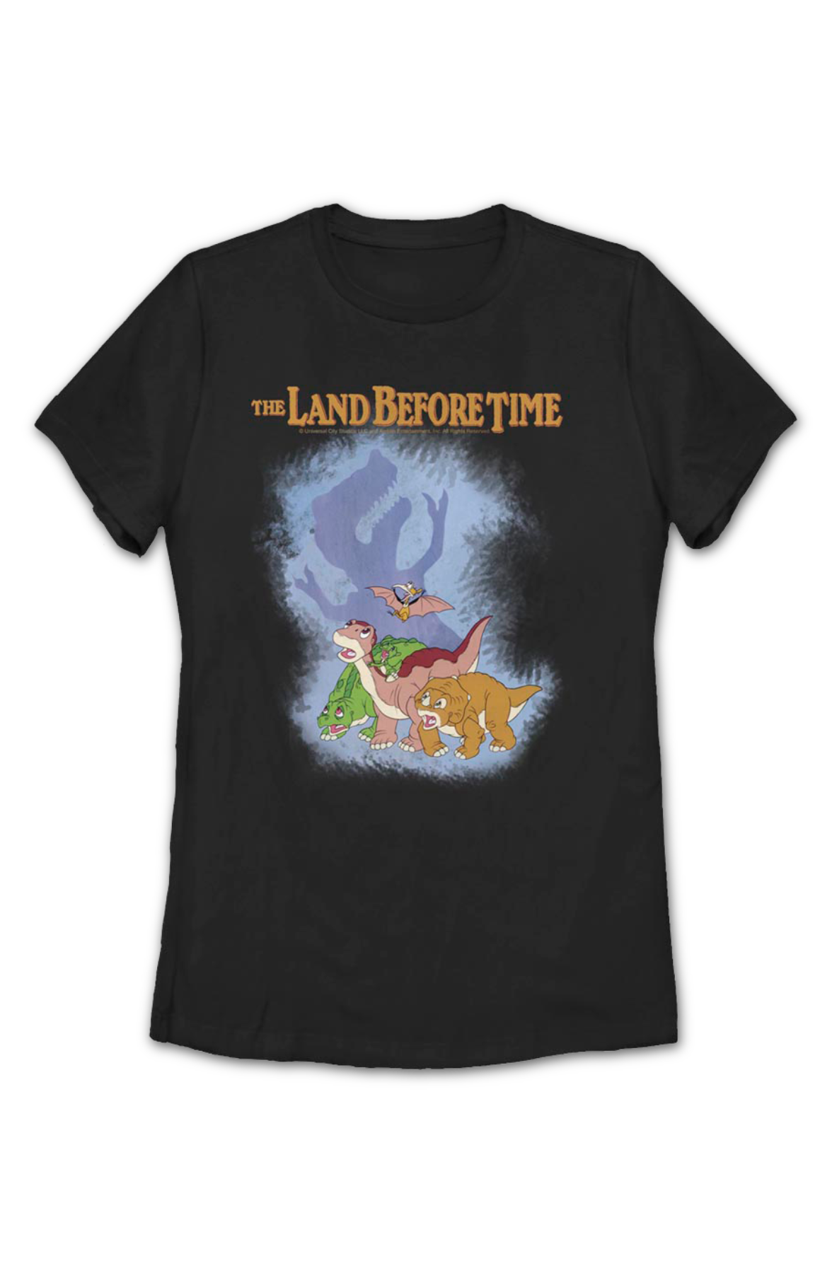 Womens Sharptooth Shadow Land Before Time Shirt Hoodie, Sweatshirt | CiraTrend.com (Image 2)