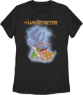 Womens Sharptooth Shadow Land Before Time Shirt Hoodie, Sweatshirt | CiraTrend.com (Image 1)