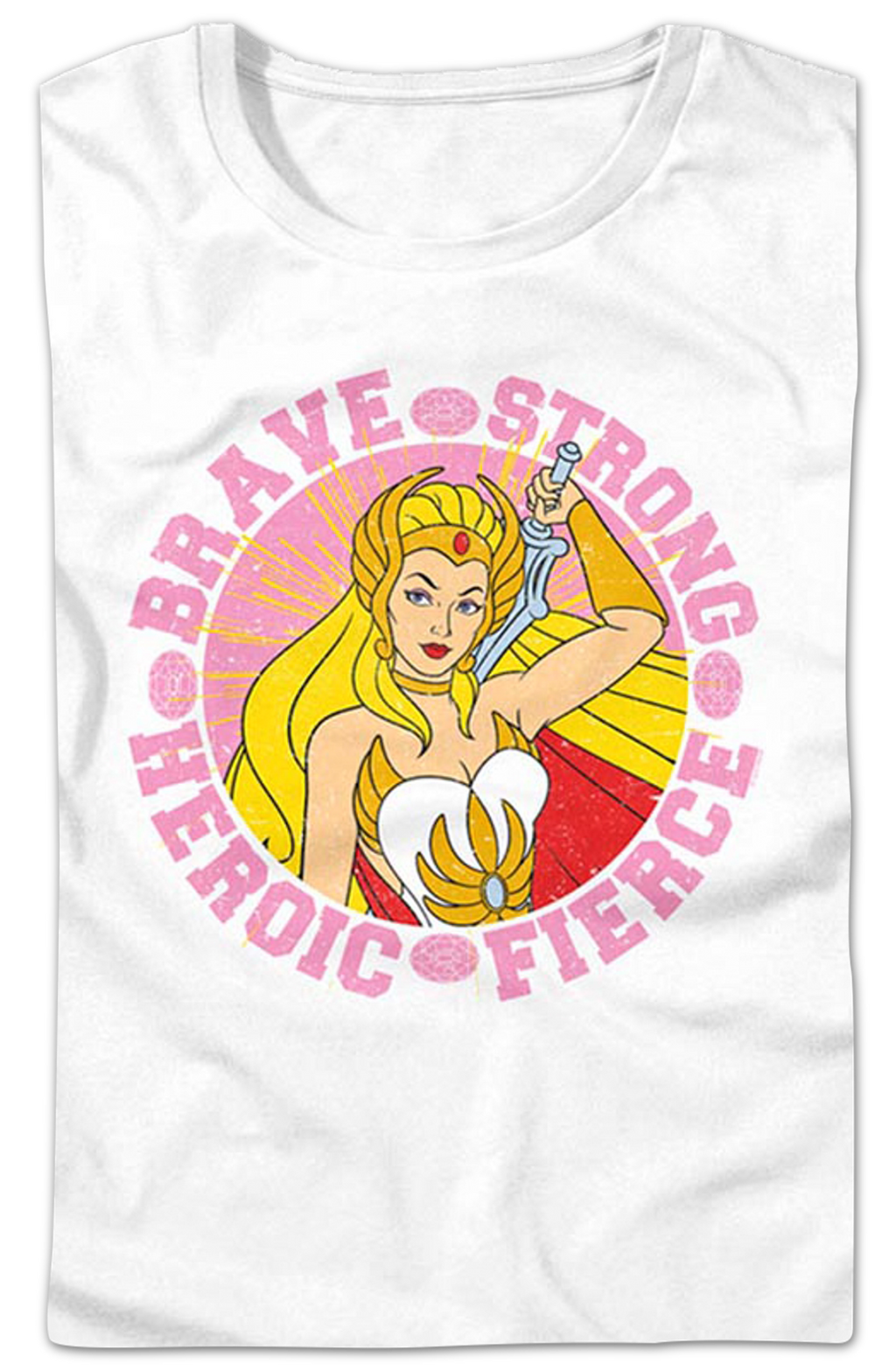 Womens She-Ra Brave Strong Heroic Fierce Masters of the Universe Shirt Hoodie, Sweatshirt | CiraTrend.com (Image 2)