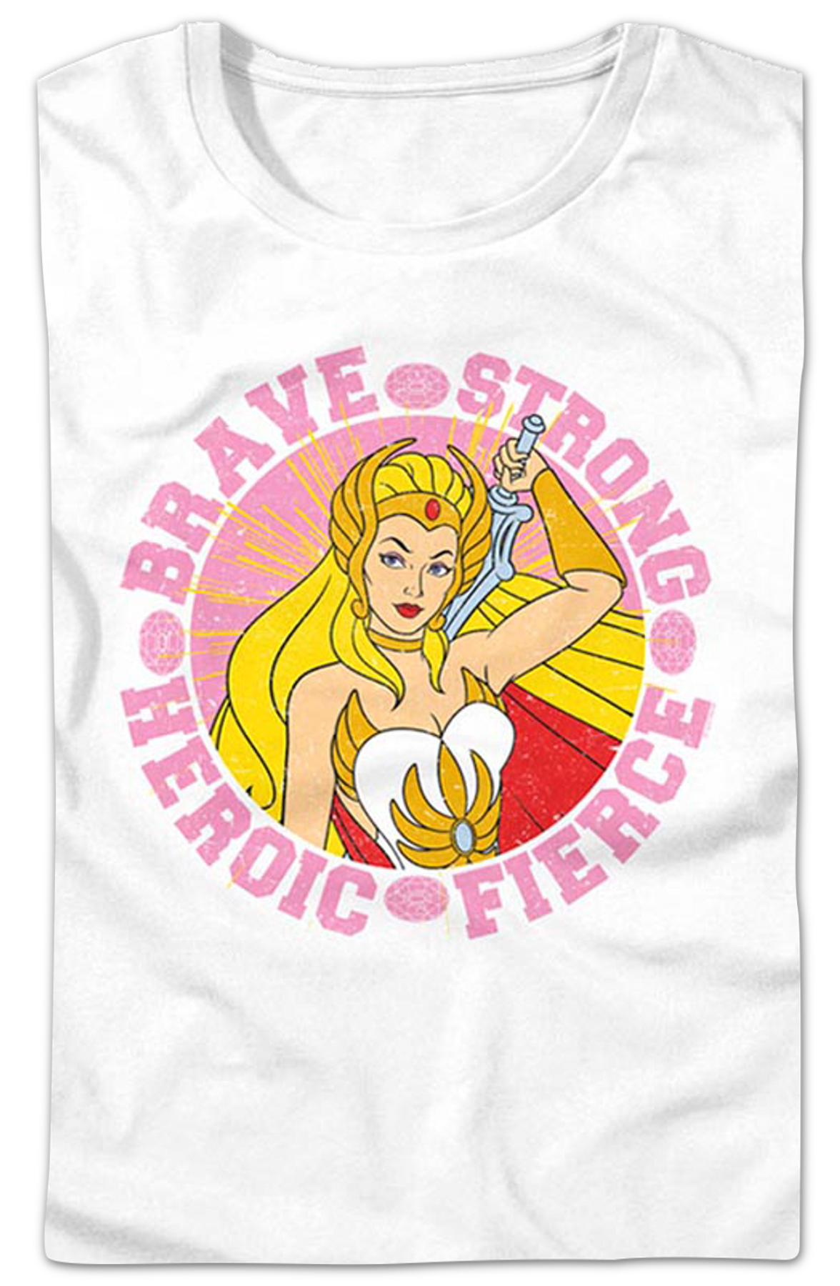 Womens She-Ra Brave Strong Heroic Fierce Masters of the Universe Shirt Hoodie, Sweatshirt | CiraTrend.com (Image 2)