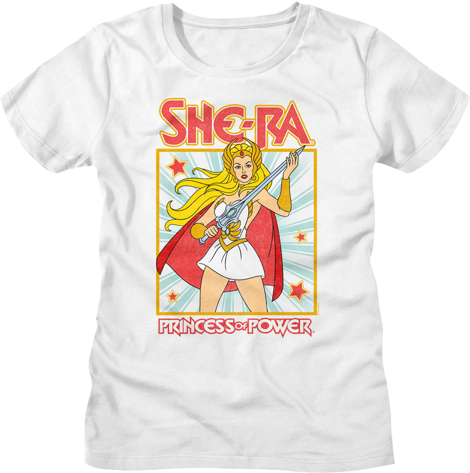 Womens She-Ra Princess of Power Pose Masters of the Universe Shirt Hoodie, Sweatshirt | CiraTrend.com (Image 1)