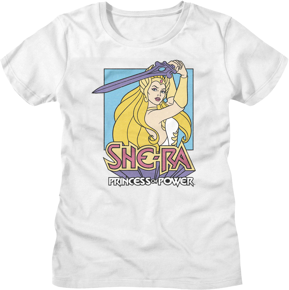 Womens She-Ra Sword Swing Masters of the Universe Shirt Hoodie, Sweatshirt | CiraTrend.com (Image 1)