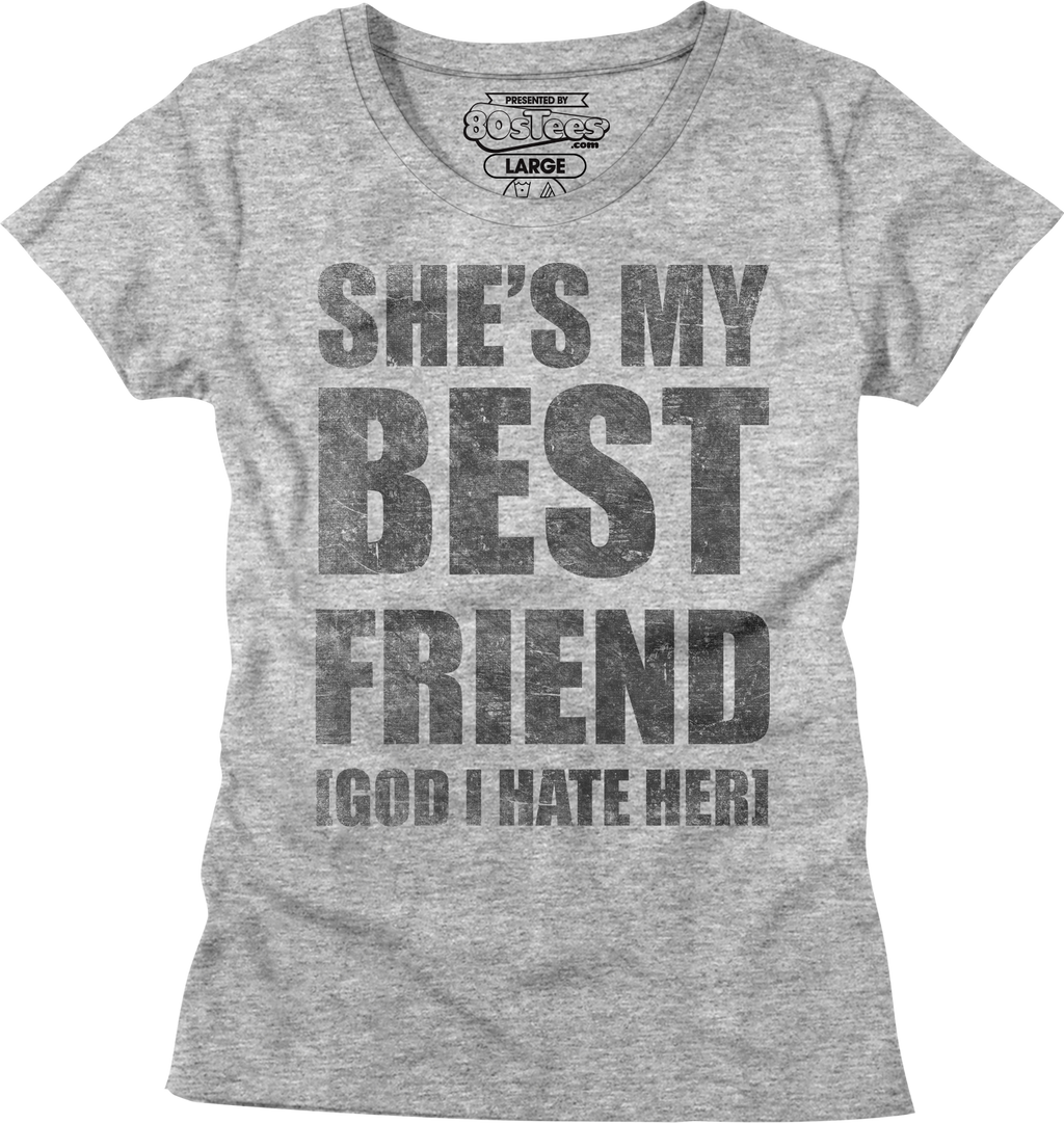 Womens She's My Best Friend Heathers Shirt Hoodie, Sweatshirt | CiraTrend.com (Image 1)