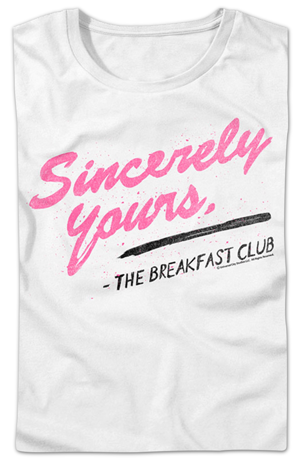 Womens Sincerely Yours Breakfast Club Shirt Hoodie, Sweatshirt | CiraTrend.com (Image 2)