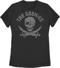 Womens Skull And Cross Swords Logo Goonies Shirt Hoodie, Sweatshirt | CiraTrend.com (Image 1)