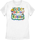 Womens Slide Down Rainbow Brite Shirt Hoodie, Sweatshirt | CiraTrend.com (Image 1)