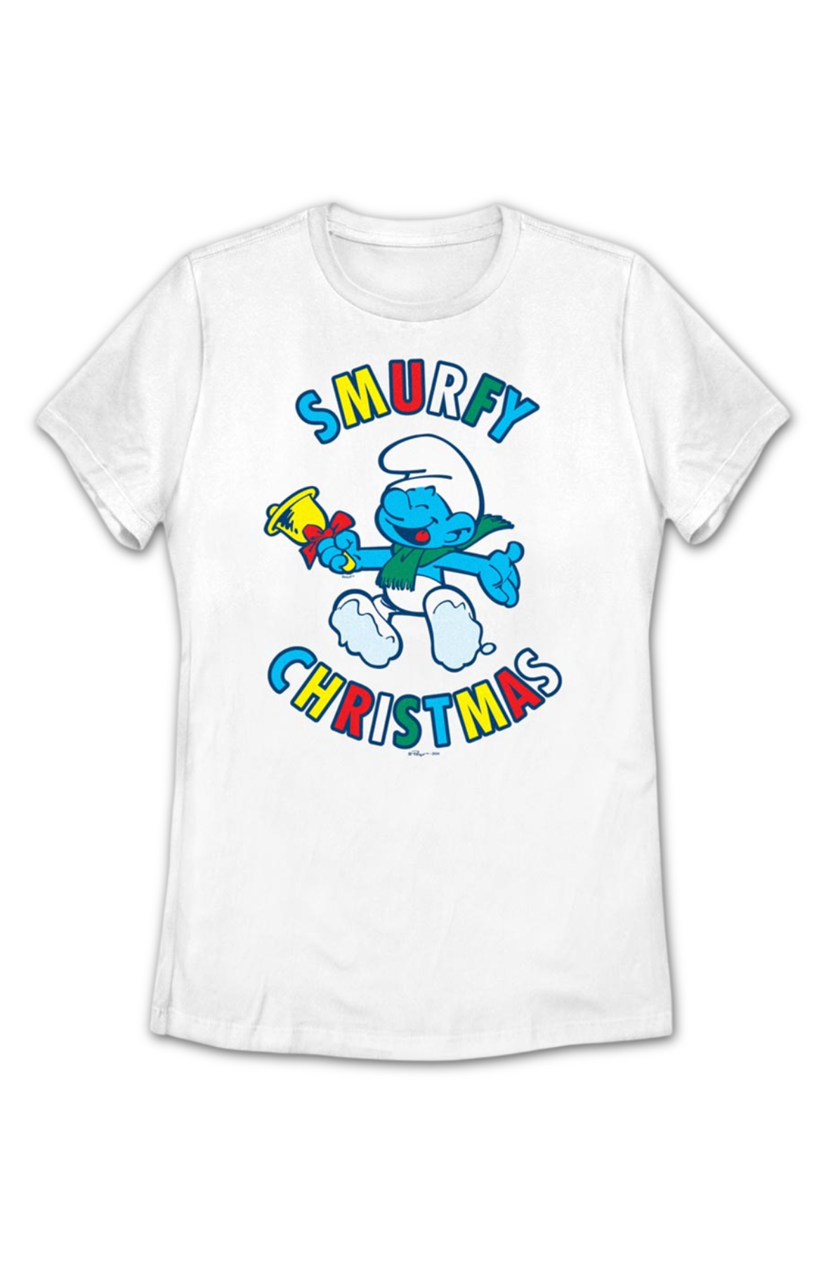 Womens Smurfy Christmas Smurfs Shirt Hoodie, Sweatshirt | CiraTrend.com (Image 2)