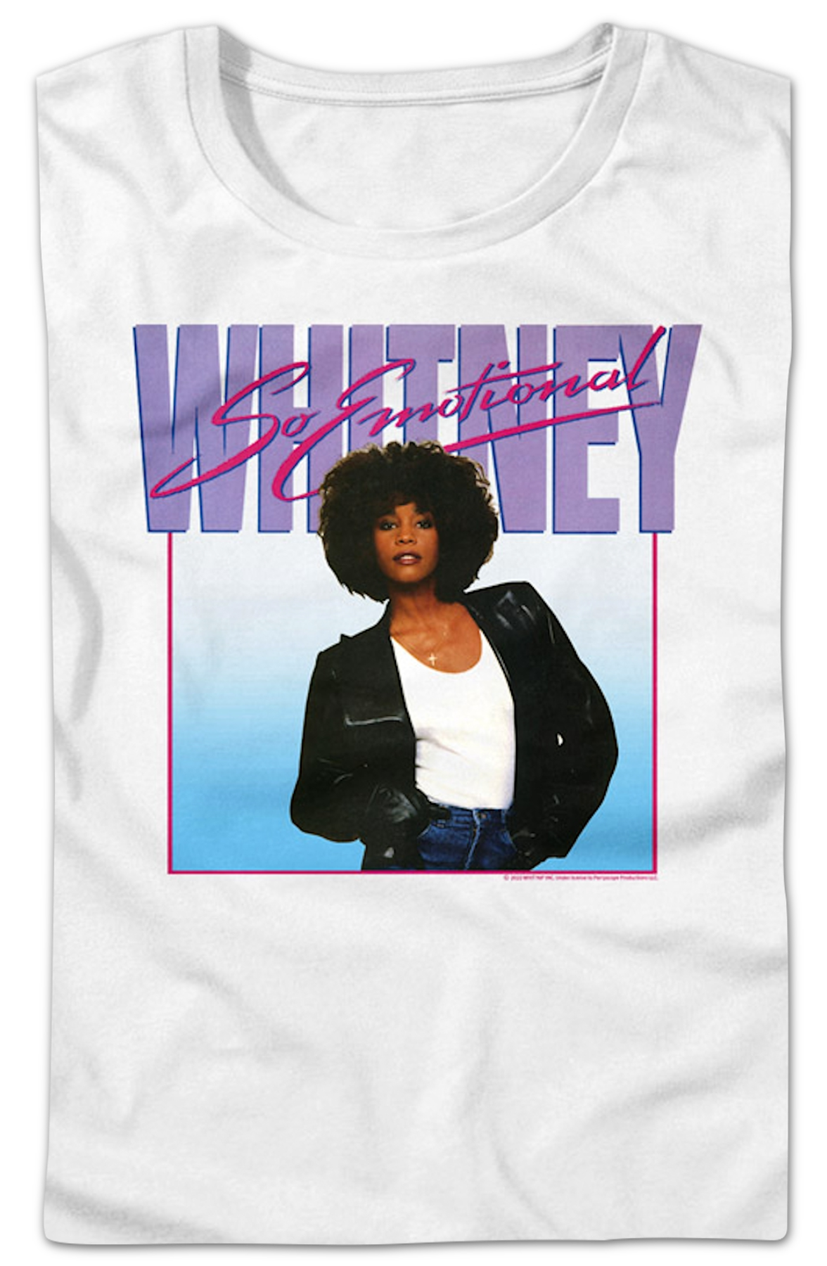 Womens So Emotional Whitney Houston Shirt Hoodie, Sweatshirt | CiraTrend.com (Image 2)