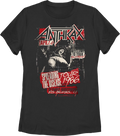 Womens Spreading The Disease Tour 1986 Anthrax Shirt Hoodie, Sweatshirt | CiraTrend.com (Image 1)