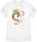 Womens Starlite & Rainbow Brite Shirt Hoodie, Sweatshirt | CiraTrend.com (Image 1)