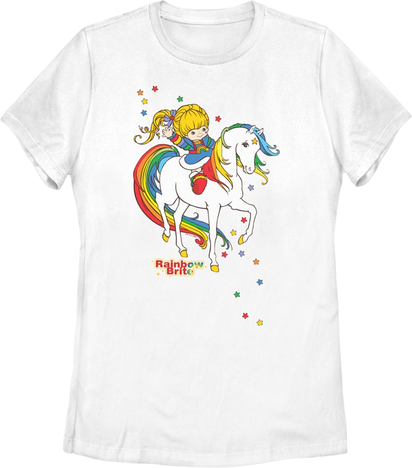 Womens Starlite & Rainbow Brite Shirt Hoodie, Sweatshirt | CiraTrend.com (Image 1)