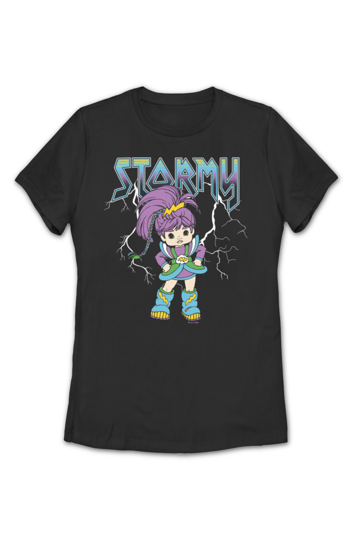 Womens Stormy Rainbow Brite Shirt Hoodie, Sweatshirt | CiraTrend.com (Image 2)