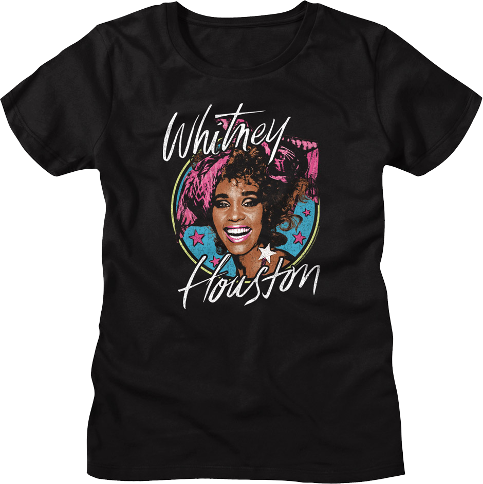 Womens Superstar Whitney Houston Shirt Hoodie, Sweatshirt | CiraTrend.com (Image 1)
