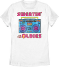 Womens Sweatin' To The Oldies Boombox Richard Simmons Shirt Hoodie, Sweatshirt | CiraTrend.com (Image 1)