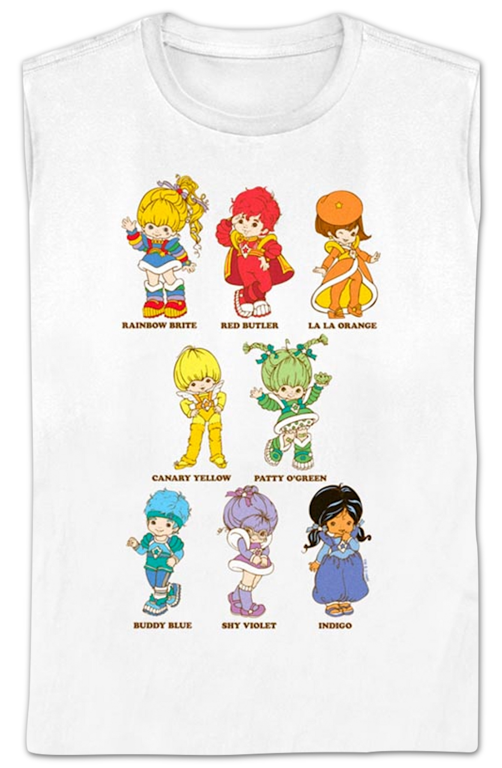 Womens The Color Kids Rainbow Brite Shirt Hoodie, Sweatshirt | CiraTrend.com (Image 2)