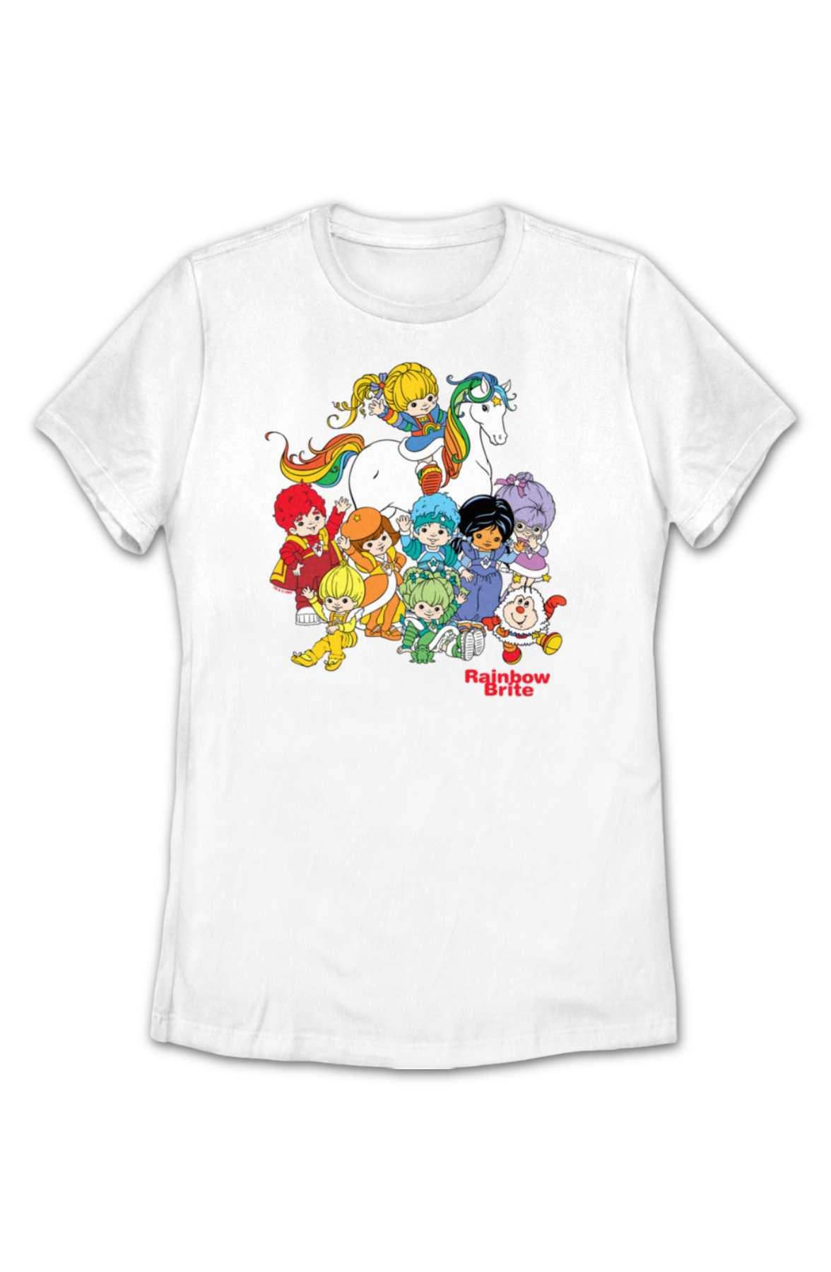 Womens The Gang's All Here Rainbow Brite Shirt Hoodie, Sweatshirt | CiraTrend.com (Image 2)
