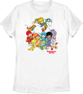 Womens The Gang's All Here Rainbow Brite Shirt Hoodie, Sweatshirt | CiraTrend.com (Image 1)