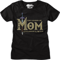 Womens The Legend Of Mom Shirt Hoodie, Sweatshirt | CiraTrend.com (Image 1)