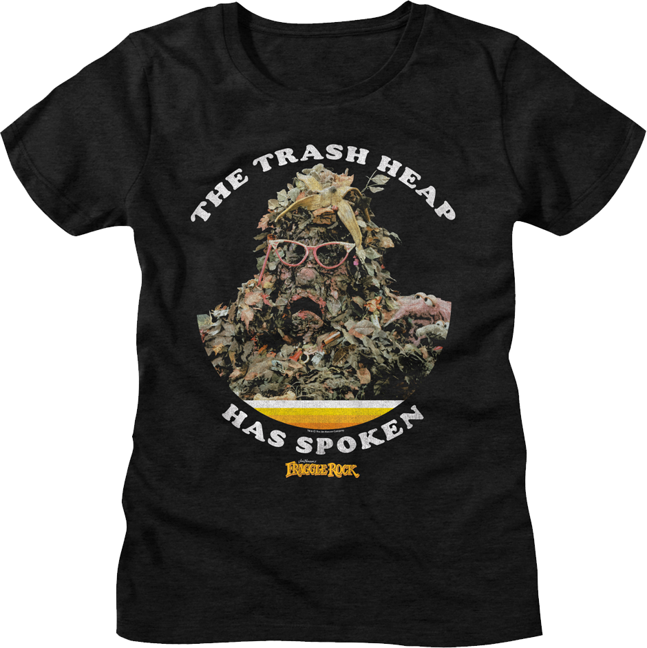 Womens The Trash Heap Has Spoken Fraggle Rock Shirt Hoodie, Sweatshirt | CiraTrend.com (Image 1)