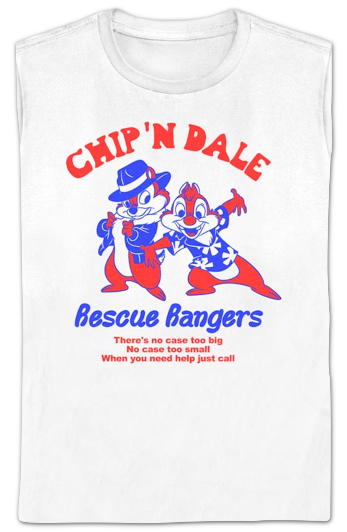 Womens There's No Case Too Big Chip 'n Dale Rescue Rangers Shirt Hoodie, Sweatshirt | CiraTrend.com (Image 2)