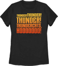 Womens Thunder Thunder Thunder ThunderCats Ho Shirt Hoodie, Sweatshirt | CiraTrend.com (Image 1)