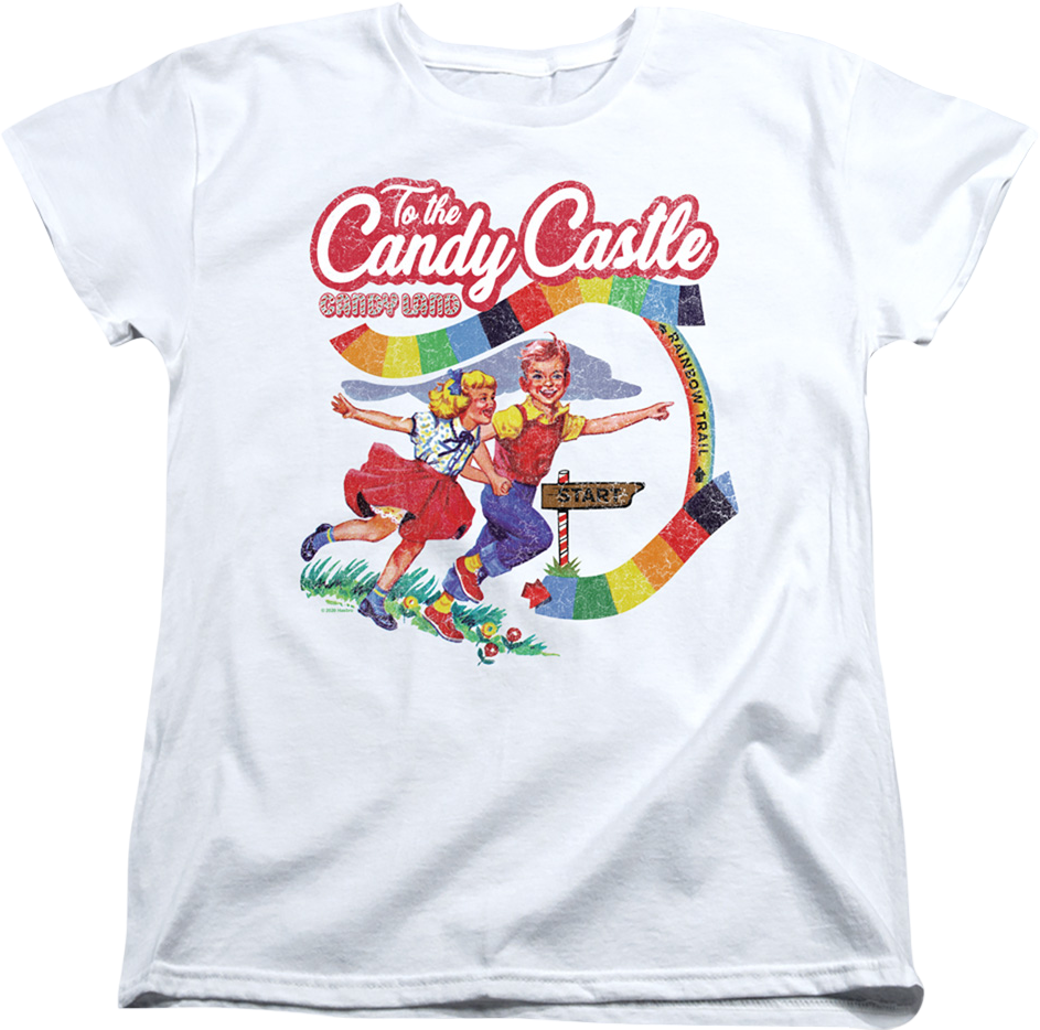 Womens To The Candy Castle Candy Land Shirt Hoodie, Sweatshirt | CiraTrend.com (Image 1)